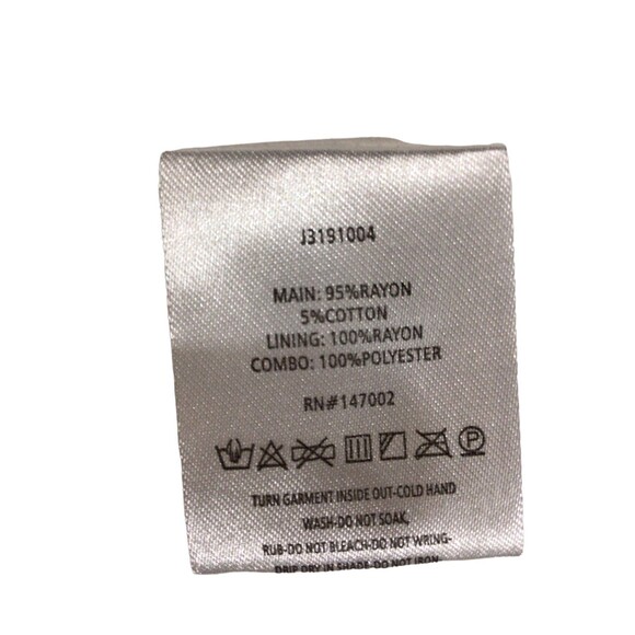 White Ruffle JET SET Diaries TJD Romantic Eyelet Sheath Dress Sz L - Picture 5 of 5